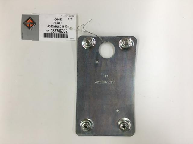 3577063C2, Navistar International, PLATE, CROSSVIEW MIRROR, LH - part number 3577063C2