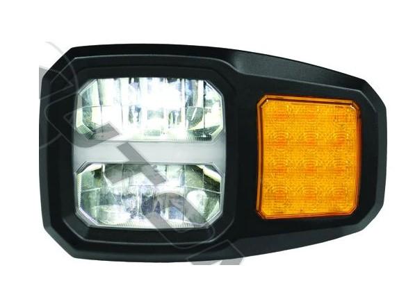 571.LD6510HPL-LH, Automann, Plow Lamp LED Heated Lens SAE DOT- LH - 571.LD6510HPL-LH