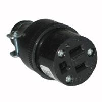 VST45400, Macmor Industries Ltd., PLUG 3 PRONG FEMALE 15A-125V - VST45400