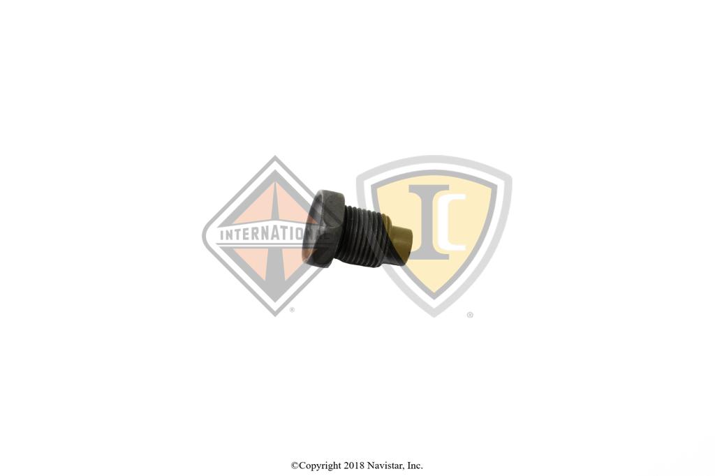 1840686C1, Navistar International, PLUG, OIL PAN DRAIN, ENGINE - part number 1840686C1
