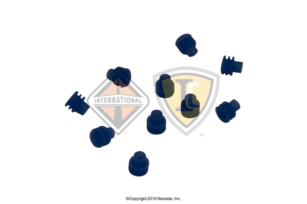 589390C1, Navistar International, SEAL, WIRE TERMINAL, BLUE, 0.165-0.138 OD CABLE, 12-14GA - part number 589390C1