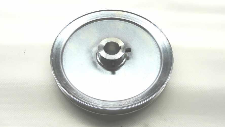 0115-005000, Michel's Industries Ltd, PULLEY, 8" V-BELT - 0115-005000