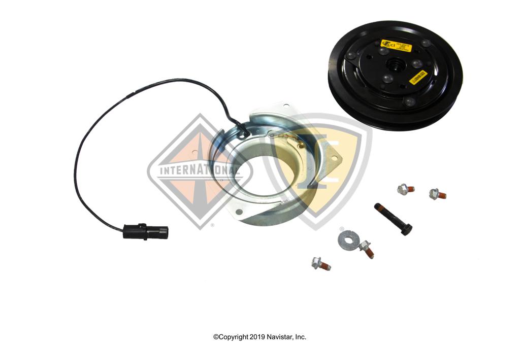 2597641C91, Navistar International, PULLEY, DR CMPR W/1GRV 5/8"BL - part number 2597641C91