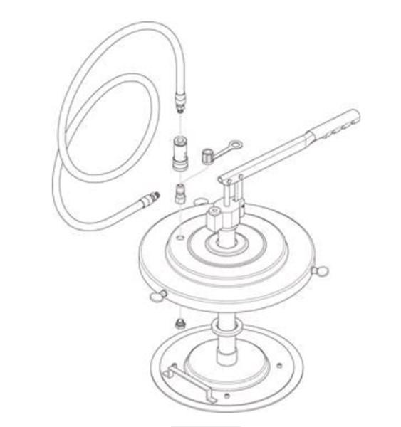 F190922, Groeneveld - Grease, GREASE HAND PUMP - F190922