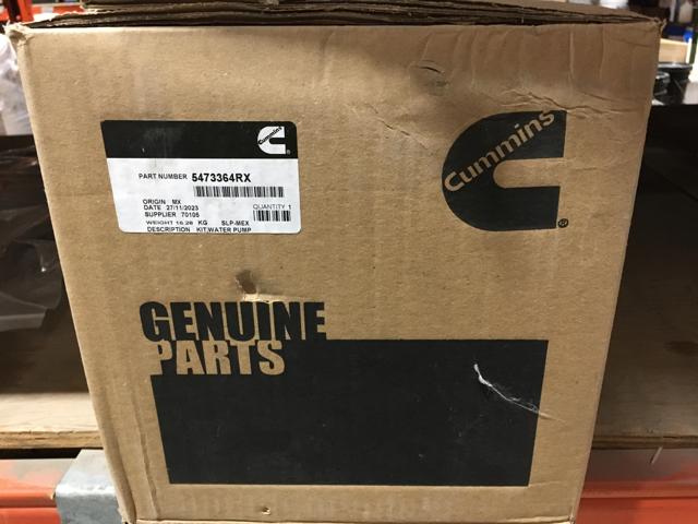5473364RX, Cummins, PUMP, WATER (ISX) - part number 5473364RX