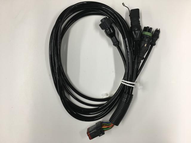 BX802009, Bendix, PIGTAIL, TRAILER ABS, ECU-PREMIUM 4S/2M, POWER-60 IN., MODULATOR-36 IN., SENSORS-60 IN., DIAGNOSTIC-9 IN. - part number BX802009
