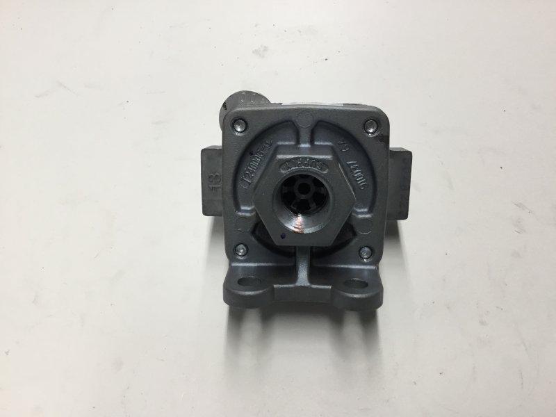 BX229860N, Bendix, VALVE, QUICK RELEASE, BRAKE, QR-1, 1/2 SUPPLY, 3/8 DEL - part number BX229860N