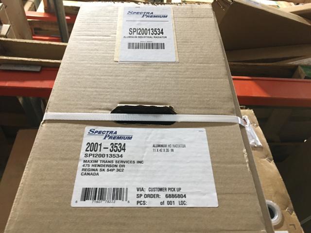 SPI20013534, Spectra Premium, RAD, ALUM, NO FRAME. INTERNATIONAL ASM - part number SPI20013534