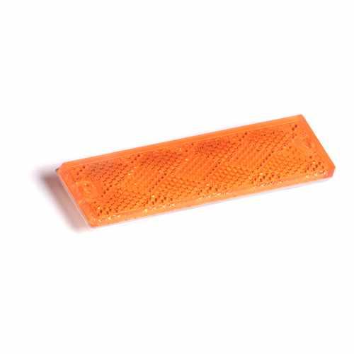 40133, Grote Industries Co., REFLECTOR, AMBER RECTANGULAR - 40133