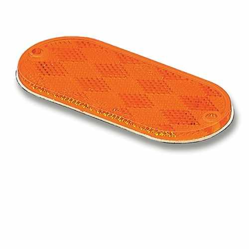 41043, Grote Industries Co., REFLECTOR, OBLONG AMBER - 41043