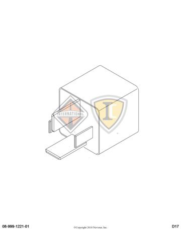 3536072C2, Navistar International, RELAY, GENERATOR CONTROL ISO HIGH CURRENT - part number 3536072C2