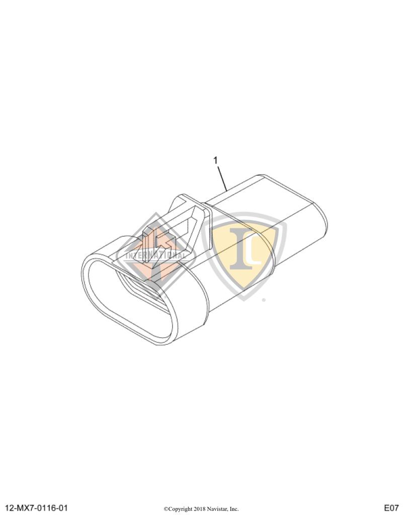 3519178C91, Navistar International, RESISTOR - 3519178C91