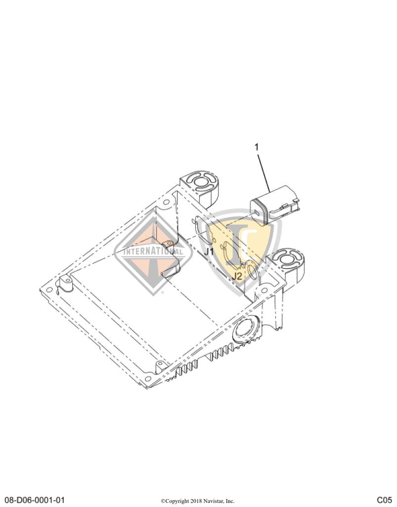 3559775C1, Navistar International, RESISTOR - part number 3559775C1