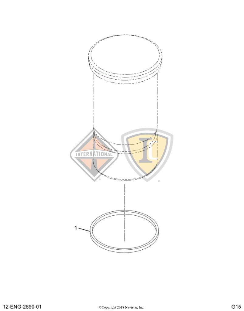 1842115C1, Navistar International, RING - part number 1842115C1