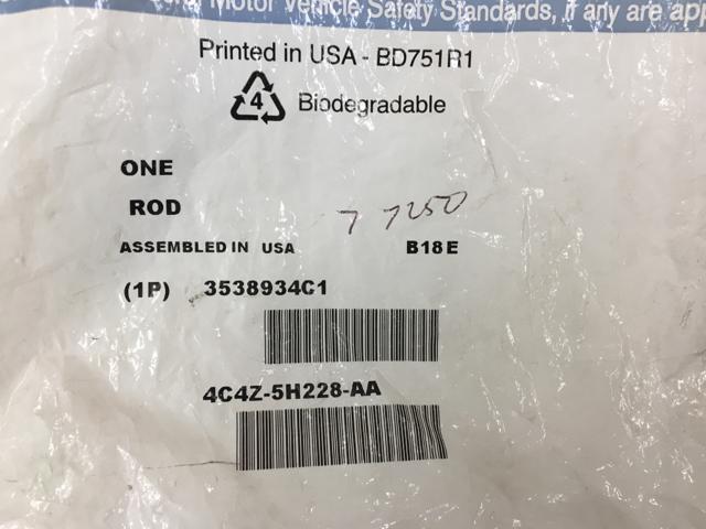 3538934C1, Navistar International, ROD, MUFFLER MOUNTING - part number 3538934C1