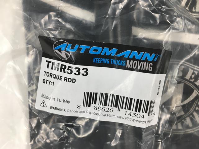 TMR533, Automann, ROD, TORQUE 3580088C1 25.38" - part number TMR533