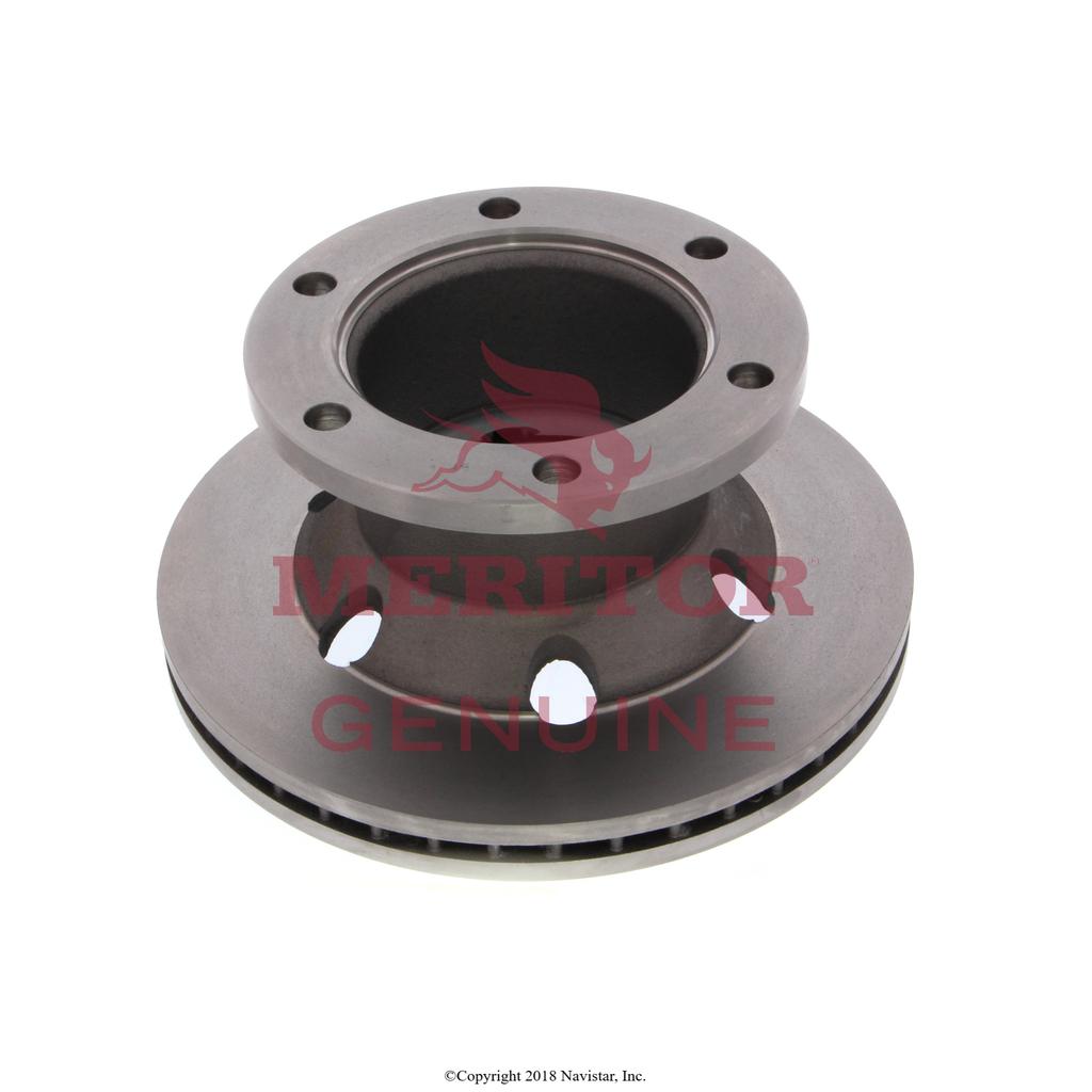 23123574009, Meritor - Drum Rotor Hub, ROTOR, COATING P105 - 23123574009