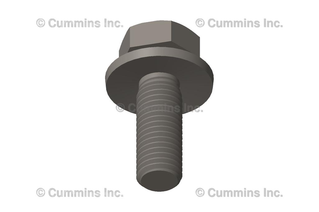 3819448, Cummins, SCREW,CAPTIVE WASHER CAP - part number 3819448