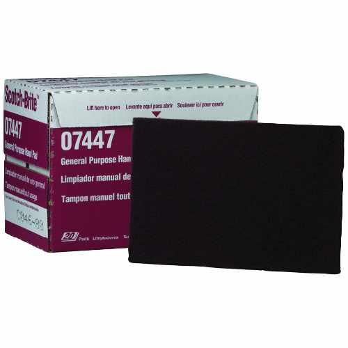 07447, ABS Warehouse, SCUFF PAD, MARRON SINGLE - 07447