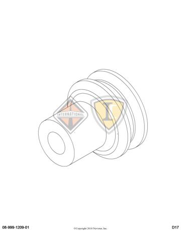 3548945C1, Navistar International, SEAL, WIRE TERMINAL, 12-GAUGE - part number 3548945C1