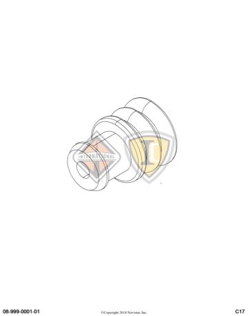 3615148C1, Navistar International, SEAL, WIRE, CONNECTOR - part number 3615148C1