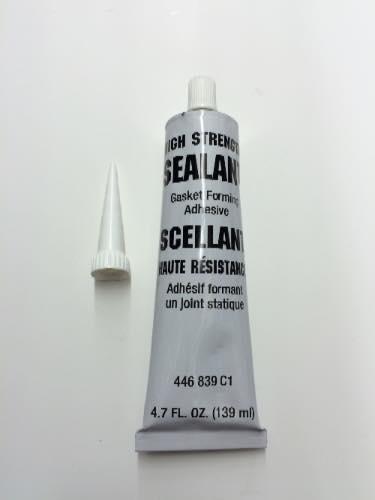 446839C1KK, Ken Krest, SEALANT, RTV SILICONE 3OZ TUB - 446839C1KK