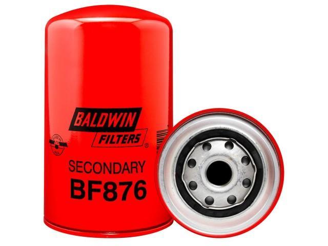 BF876, Baldwin Filters, SECONDARY FUEL SPIN-ON - BF876