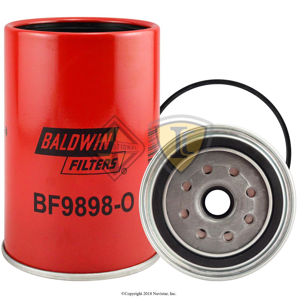 BALBF9898O, Baldwin Filters, FUEL/WATER SEP. SPIN-ON W/OPEN PORT FOR BOWL - BALBF9898O