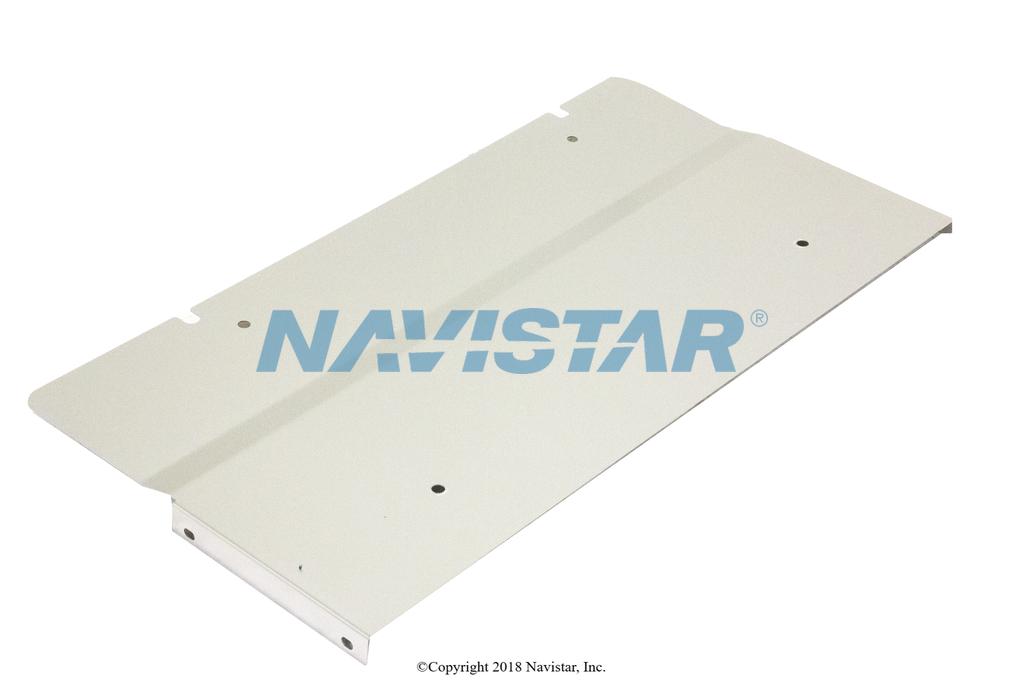 4045461C1, Navistar International, SHIELD, HEAT, MUFFLER, BRIGHT - part number 4045461C1