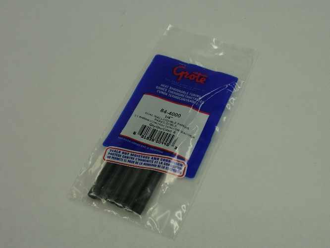84-4000, Grote Industries Co., SHRINK TUBING, 1/4"", 6"" LE - 84-4000