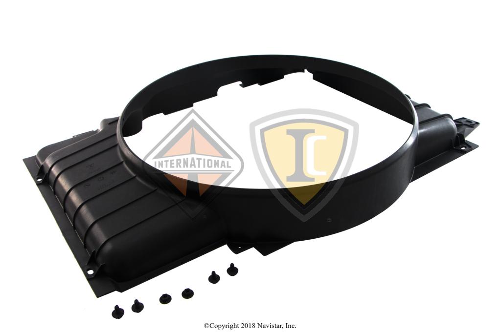 2606553C91, Navistar International, SHROUD, RADIATOR FAN, COOLING SYSTEM - part number 2606553C91