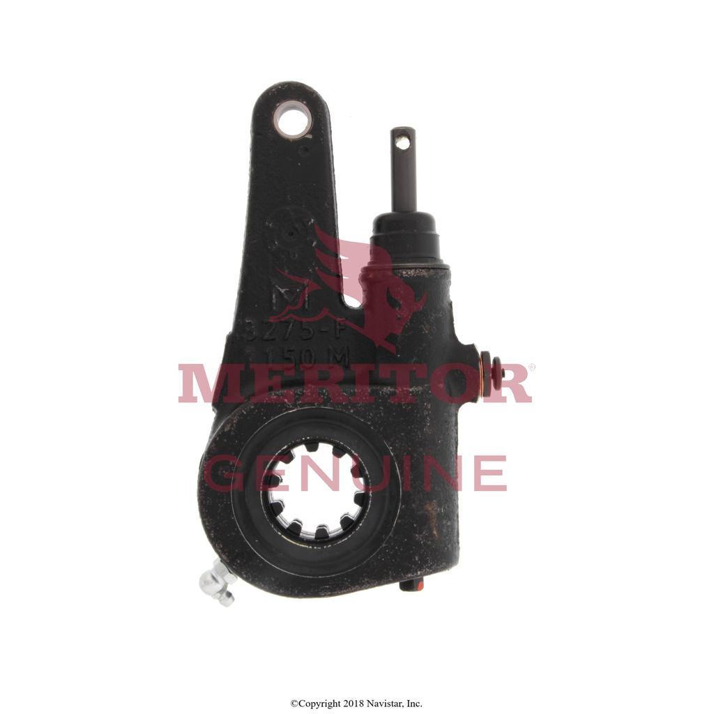 R803106, Meritor - Brake Shoes & Pads, SLACK ADJUSTER, BRAKE, SPLINE DIA/NO. TEETH UNCLEVISED, 1-1/2-10, LEVER LENGTH 6 IN, CLEVIS TYPE STRAIGHT, CLEVIS THREAD 5/8-18, YELLOW PISTON DRUM BR - R803106