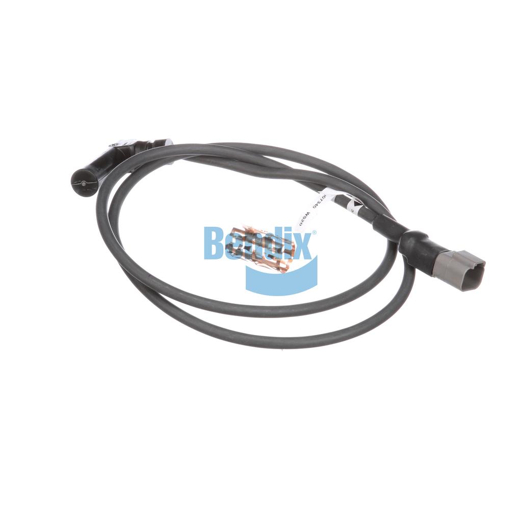 BX800717, Bendix, SENSOR, WHEEL SPEED, ABS, WS-20, 90 DEG, 41 IN. HARNESS, DEUTSCH DT04-2P CONNECTOR - BX800717