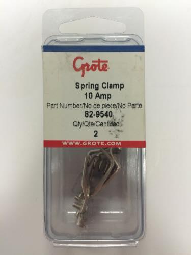 82-9540, Grote Industries Co., SPRING CLAMP 10A PK2 - 82-9540