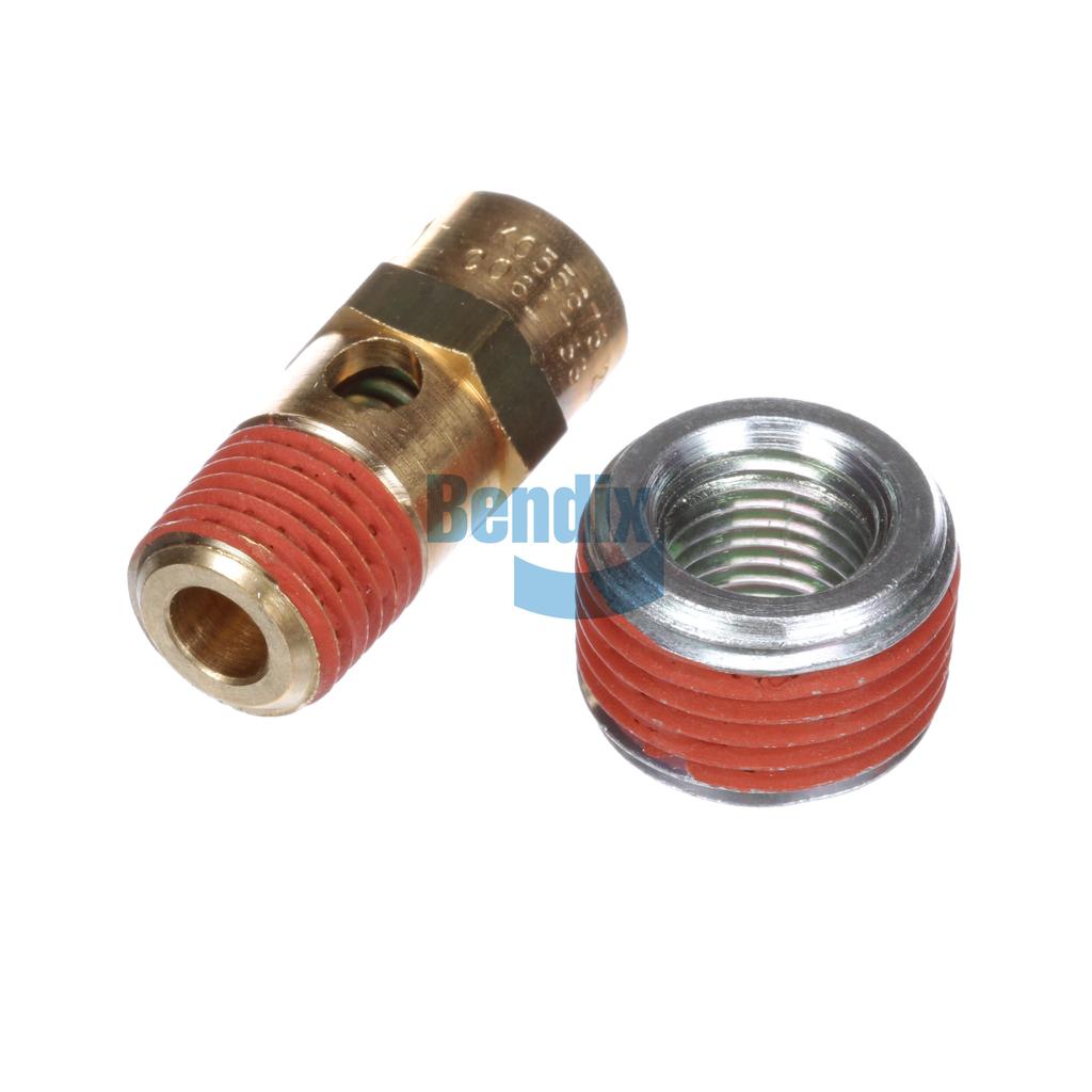 VALVE, SAFETY, BRAKE, ST-4, 250 PSI, 1/2-14 NPT, 2 HOLE