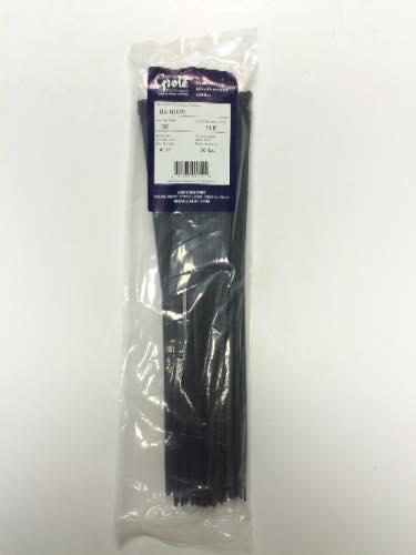 Black 50 Lb 100 Pack 15 1/2" Grote 83-6025 Standard Tie 