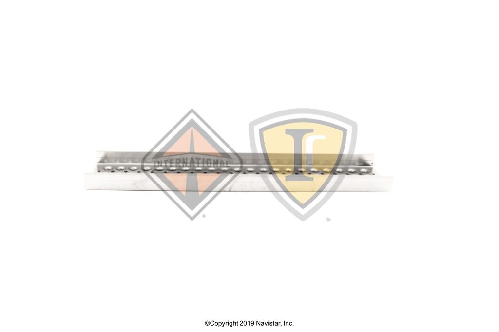 6112861C1, Navistar International, STEP, FUEL TANK, BRIGHT, 27 IN. X 5 IN. - 6112861C1