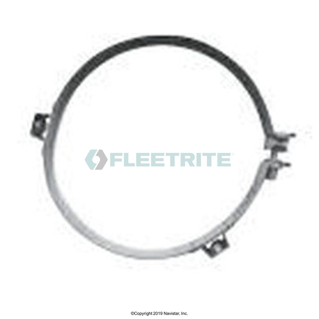 FLTEC128MSS, Fleetrite, Fleetrite Muffler Support Strap; Size: 12.8 IN; Material: Stainless Steel - FLTEC128MSS