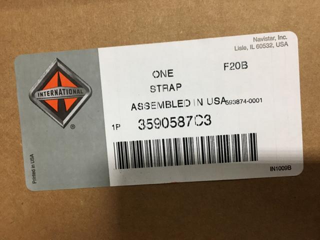 3590587C3, Navistar International, STRAP, FUEL TANK MOUNTING - part number 3590587C3