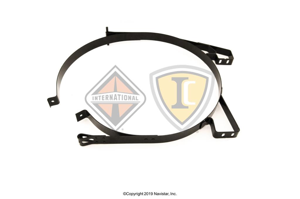 4062851C5, Navistar International, STRAP, FUEL TANK, MOUNTING, MIDDLE, BOTTOM STEP BRACKET - part number 4062851C5