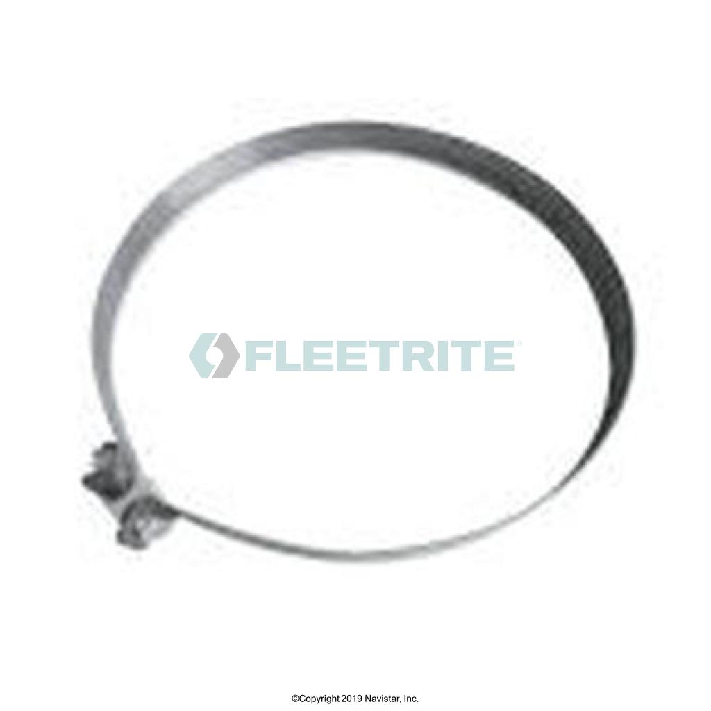 FLTEC135MSS, Fleetrite, Fleetrite Strap Muffler Support; Size: 13.5 IN; Material: Stainless Steel - FLTEC135MSS