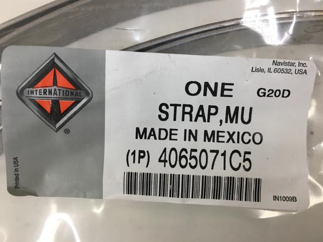4065071C5, Navistar International, STRAP, MUFFLER SUPPORT - part number 4065071C5