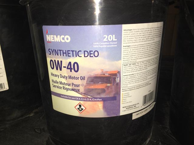 DMOSZ0016, Nemco Resources Ltd., SUPER DEO 0W40 SYN - DMOSZ0016