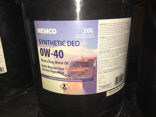 DMOSZ0016, Nemco Resources Ltd., SUPER DEO 0W40 SYN - part number DMOSZ0016