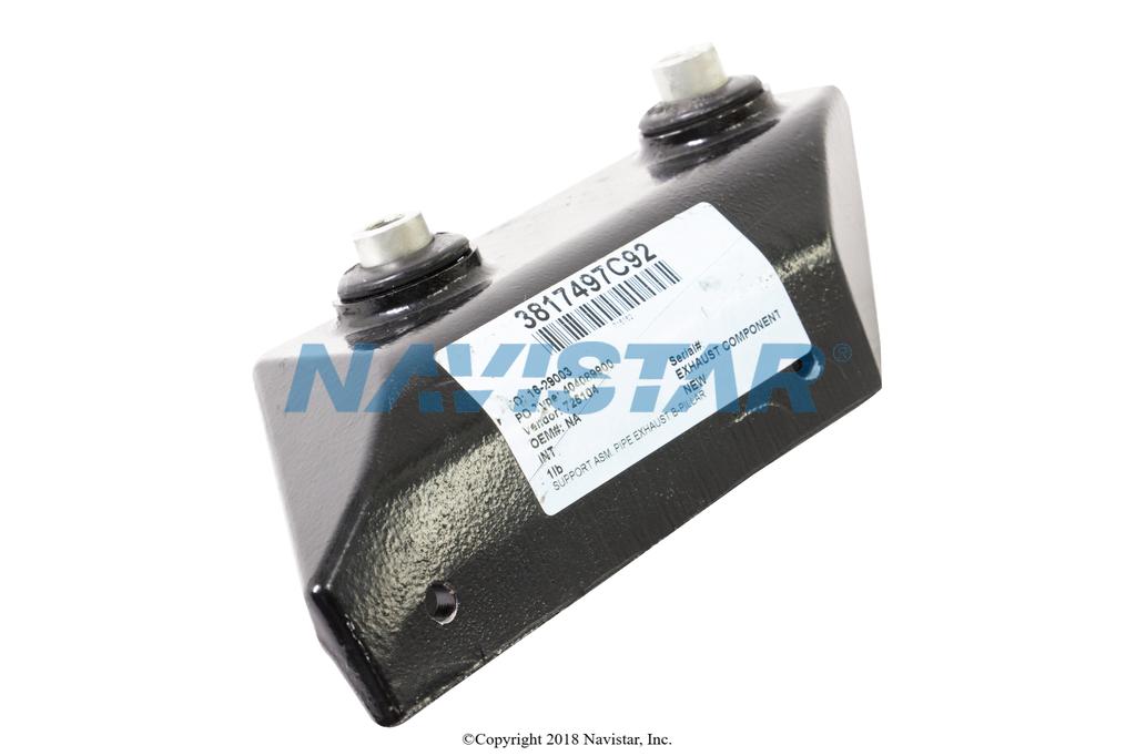 3817497C92, Navistar International, Uncategorized, SUPPORT ASSY, EXHAUST PIPE, LH, B-PILLAR - 3817497C92