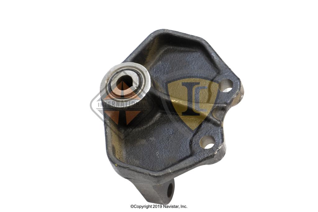 3563836C92, Navistar International, Uncategorized, BRACKET, FRONT LEAF SPRING, REAR, LEFT AND RIGHT, W/ RUBBER BUSHING - 3563836C92