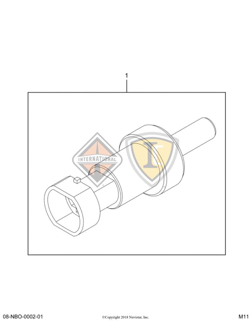 2035008C1, Navistar International, SWITCH, AIR PRESSURE - part number 2035008C1
