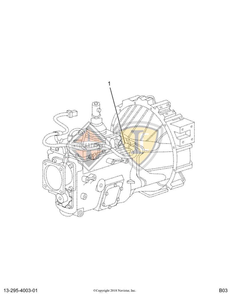 3515761C1, Navistar International, SWITCH, BACK UP (METRIC) - part number 3515761C1
