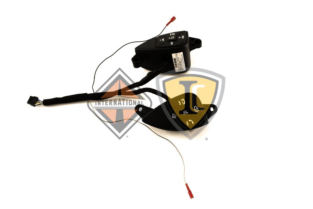 4057704C94, Navistar International, SWITCH, CRUISE CONTROL AND RADIO, STEERING WHEEL - part number 4057704C94