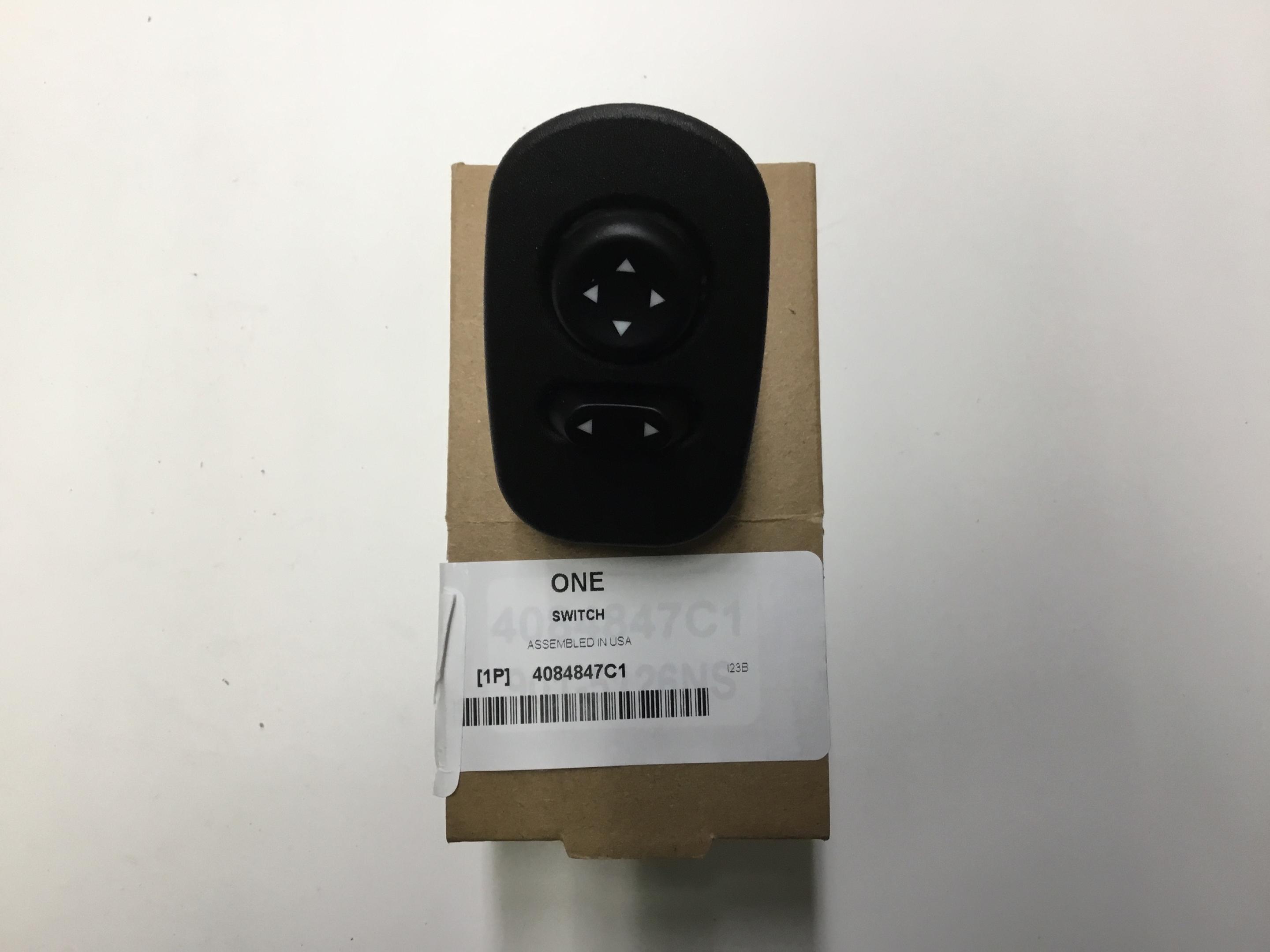 4084847C1, Navistar International, SWITCH, POWER MIRROR ADJ - part number 4084847C1
